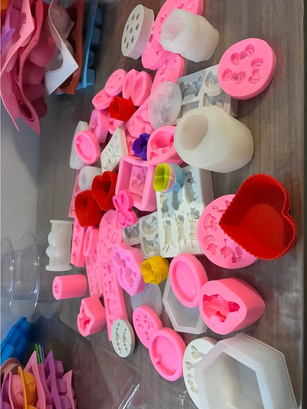 Silicone Baking Mold Set - Assorted Colors